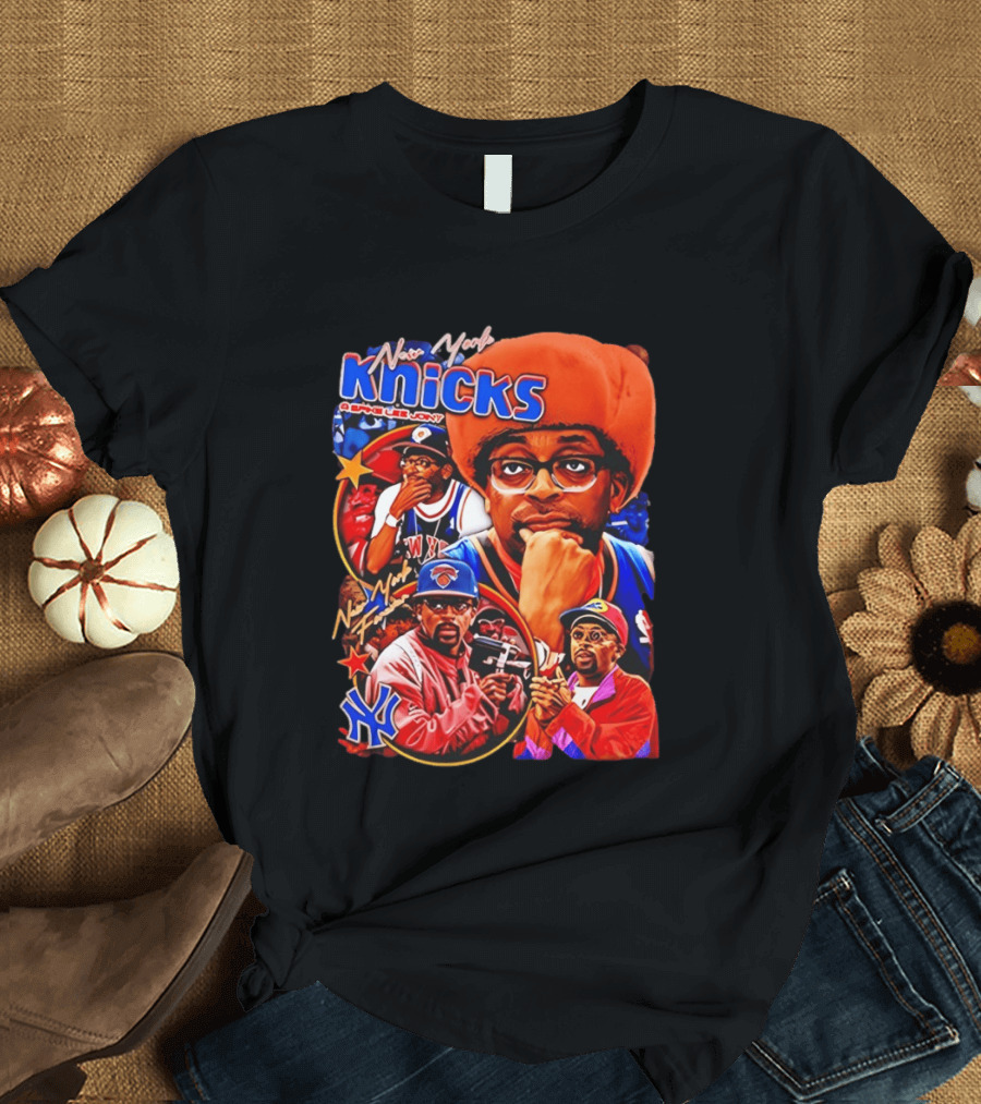 New York Knicks Spike Lee Joint New York Forever Basketball T-Shirt