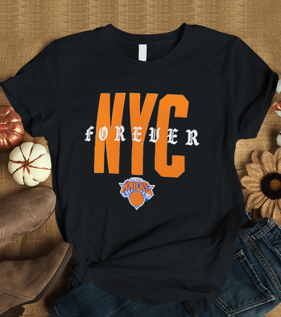 New York Knicks NYC Forever Basketball T-Shirt