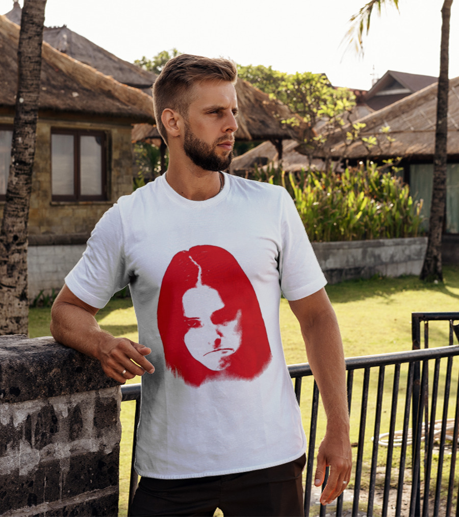 Obsession The Cinegogue Nikki Frown Red Face T-Shirt