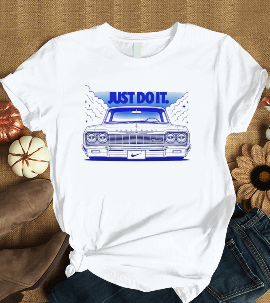 Los Angeles Chevrolet Just Do It Nike Chevy Impala T-Shirt