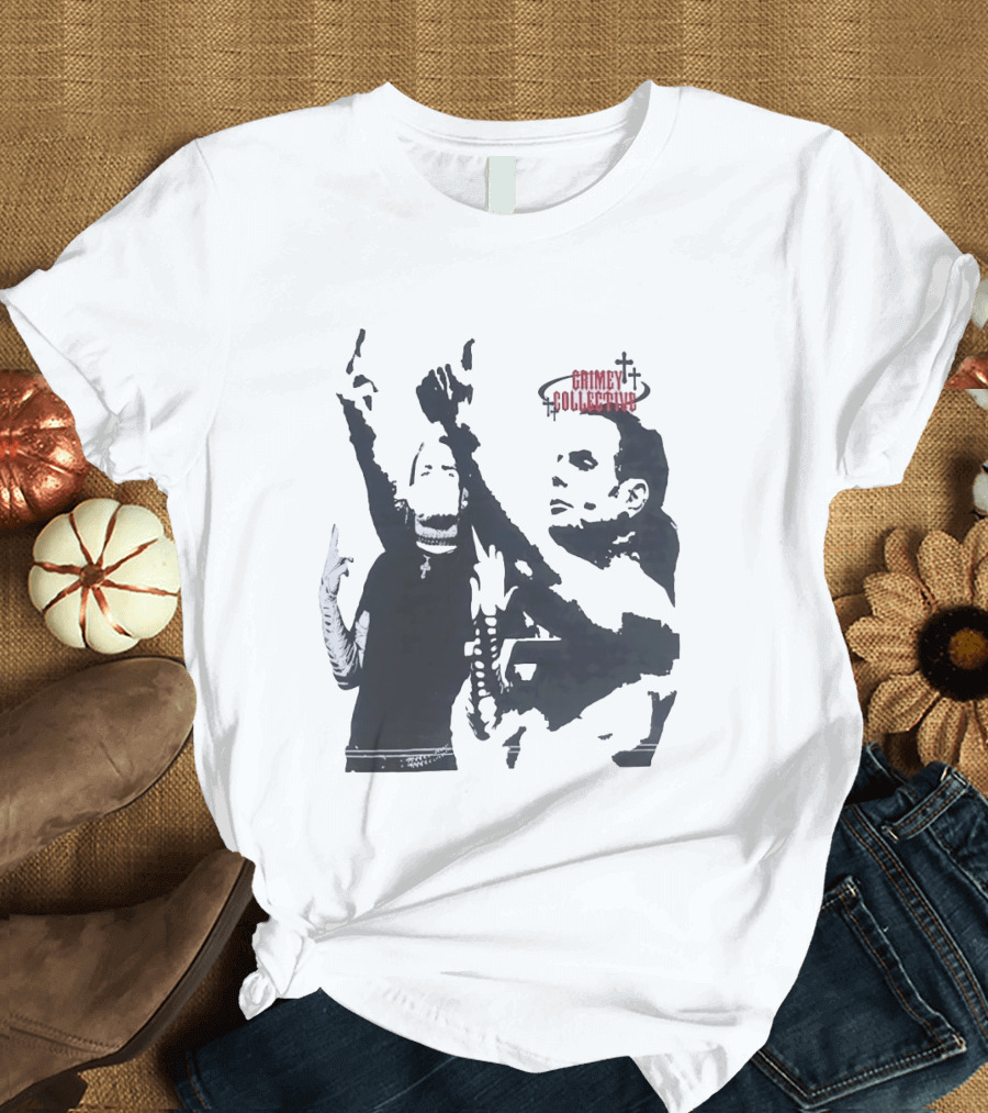 Grimey Collective Jeff Hardy Matt Hardy WWE Wrestling T-Shirt