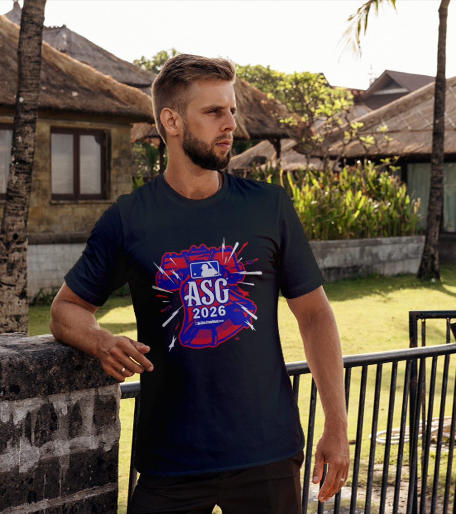 2026 MLB All Star Game ASG Loud Liberty Bell Explosion T-Shirt