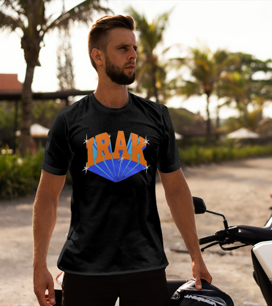 IRAK New York Knicks Basketball Team Collaboration T-Shirt