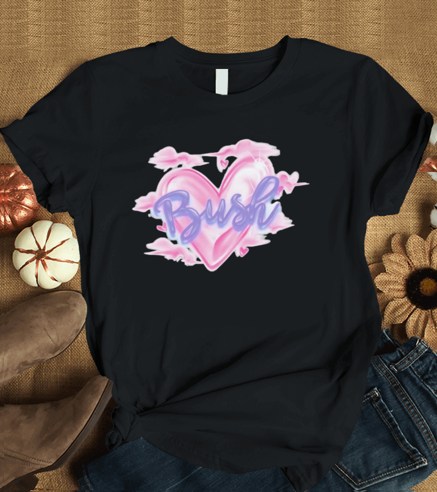 Bush Heart Clouds 90s Rock Gavin Rossdale T-Shirt