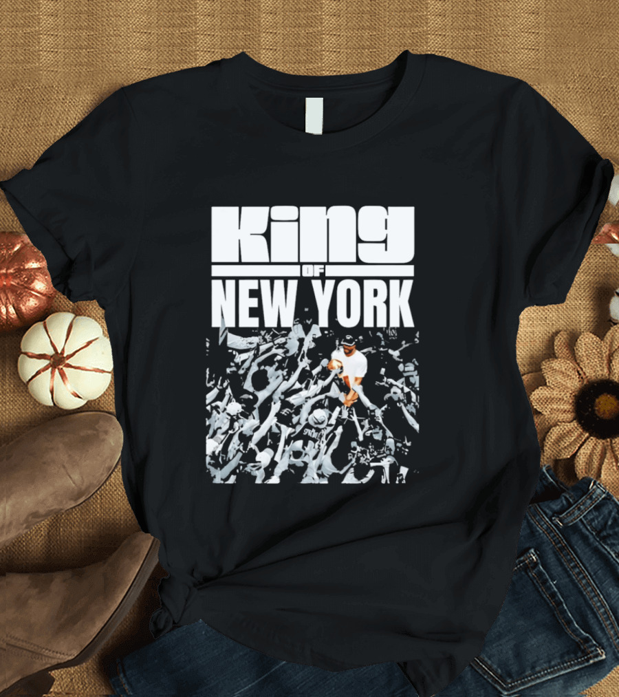 King Of New York Knicks Basketball Jalen Brunson T-Shirt