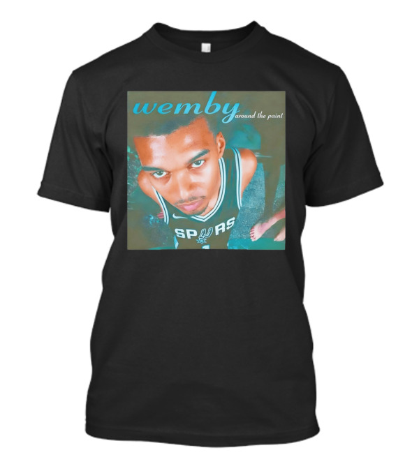 Wemby Around The Paint Victor Wembanyama San Antonio Spurs Basketball Fiesta 2026 T-Shirt