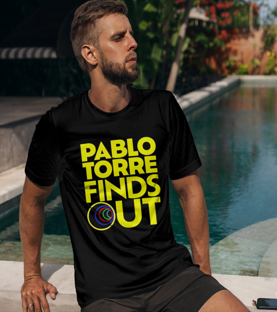 Pablo Torre Finds Out Podcast Sports Media Circles T-Shirt
