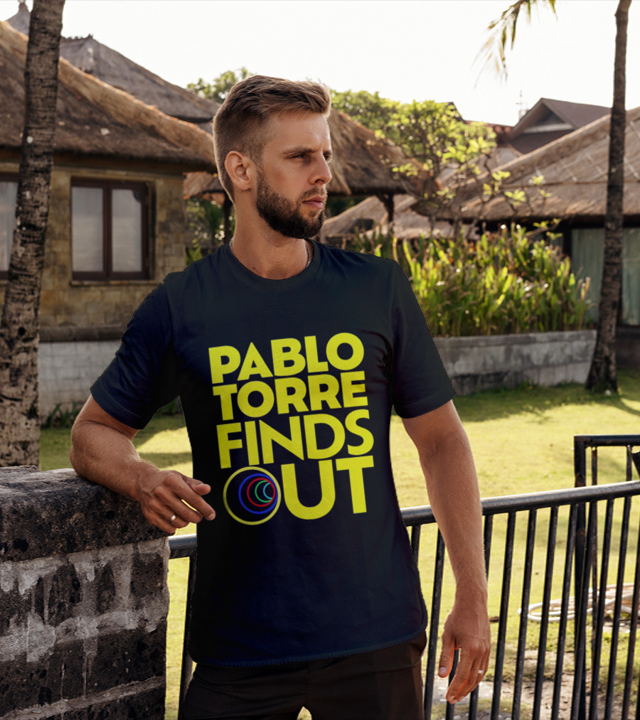 Pablo Torre Finds Out Podcast Sports Media Circles T-Shirt