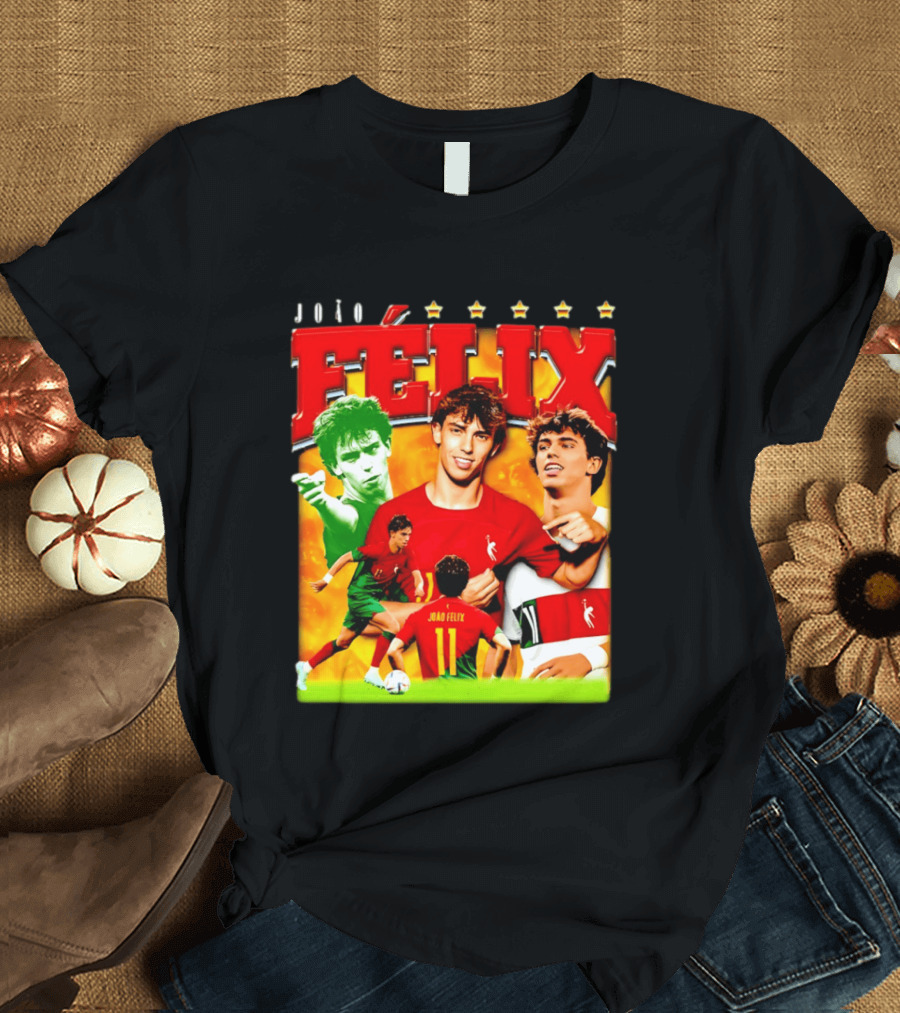 Joao Felix Portugal National Team Football Star T-Shirt