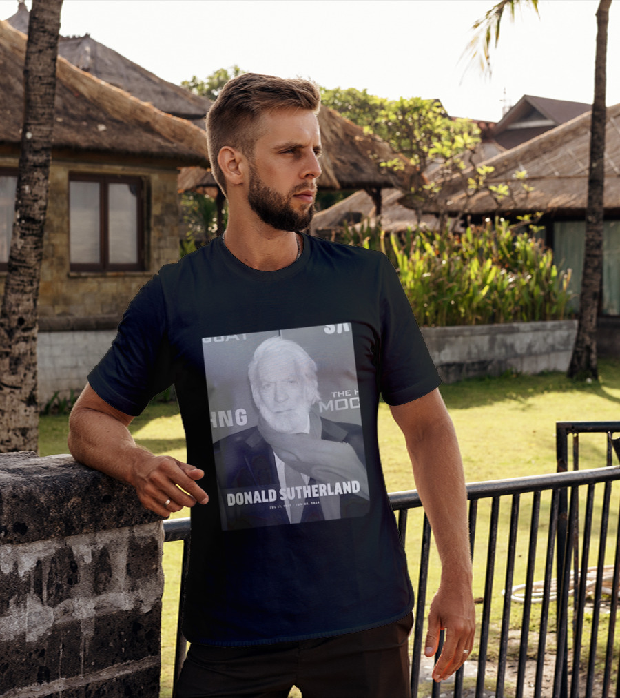 Donald Sutherland 1935 2024 Memorial T-Shirt