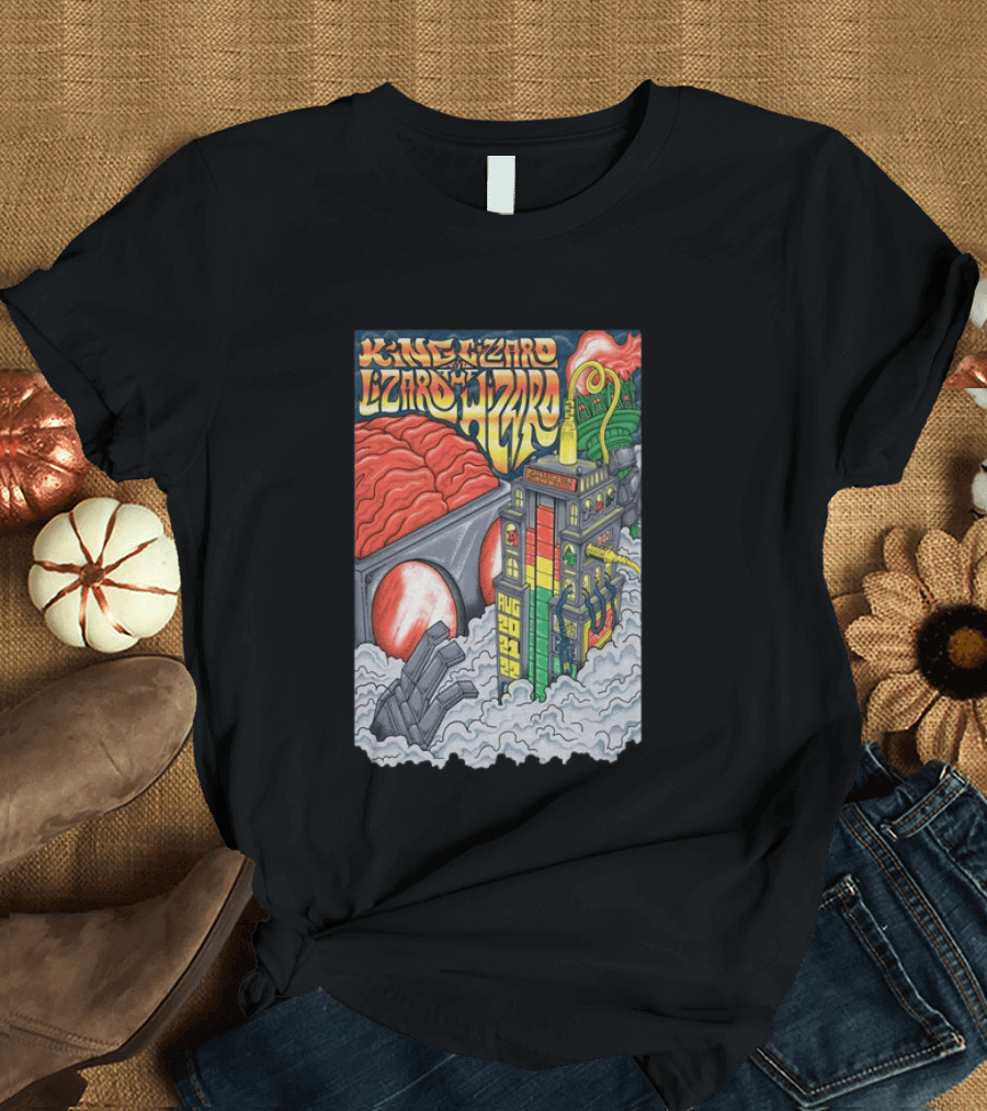 King Gizzard & The Lizard Wizard Forest Hills Stadium Queens NY August 2026 Concert T-Shirt