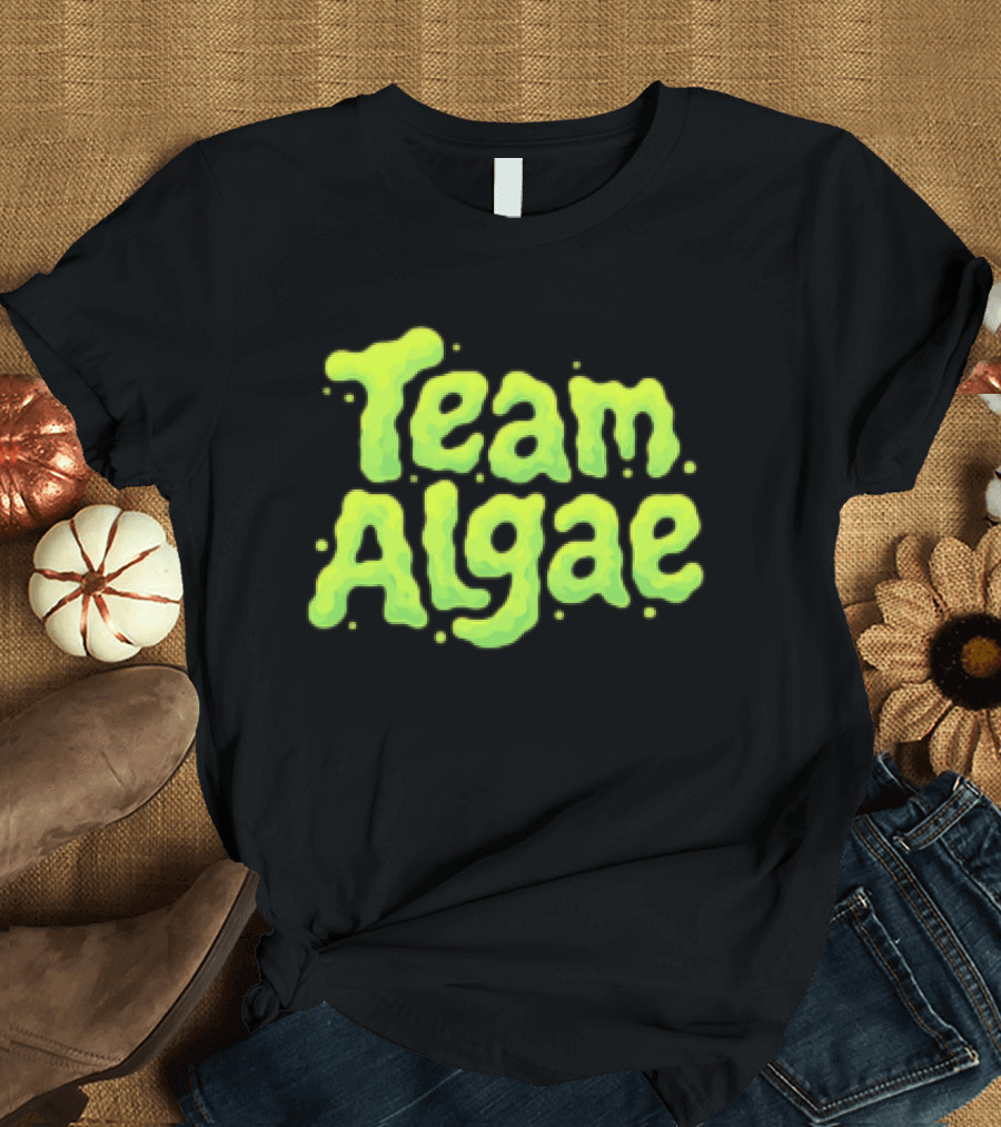 Team Algae Slime Green Nature Biology T-Shirt