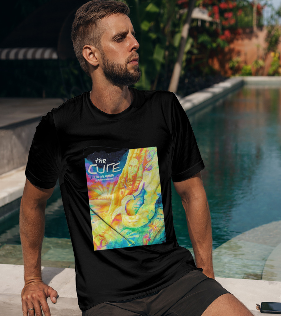 The Cure Isle Of Wight Festival Newport June 21 2026 Psychedelic T-Shirt