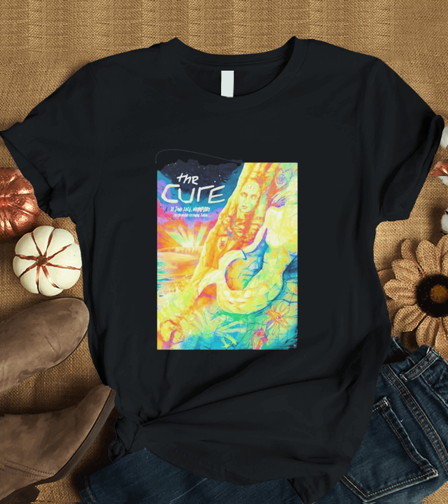 The Cure Isle Of Wight Festival Newport June 21 2026 Psychedelic T-Shirt