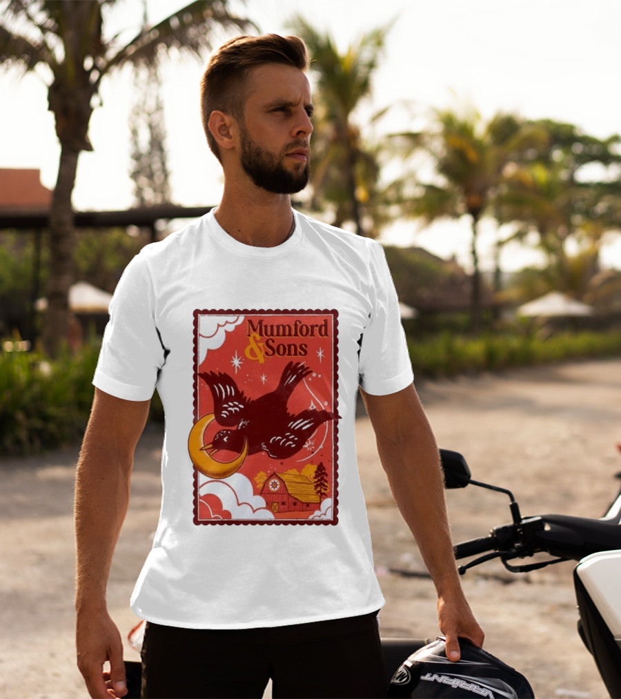 Mumford And Sons Concert June 20 2026 Hershey PA Barn And Bird T-Shirt