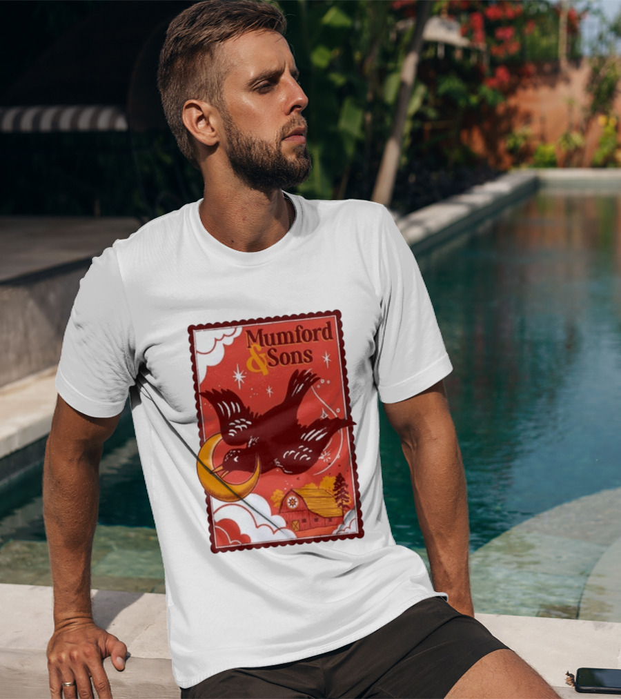Mumford And Sons Concert June 20 2026 Hershey PA Barn And Bird T-Shirt