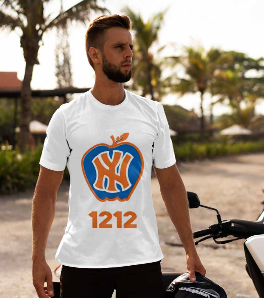 New York City Yankees Apple Baseball MLB 1212 T-Shirt
