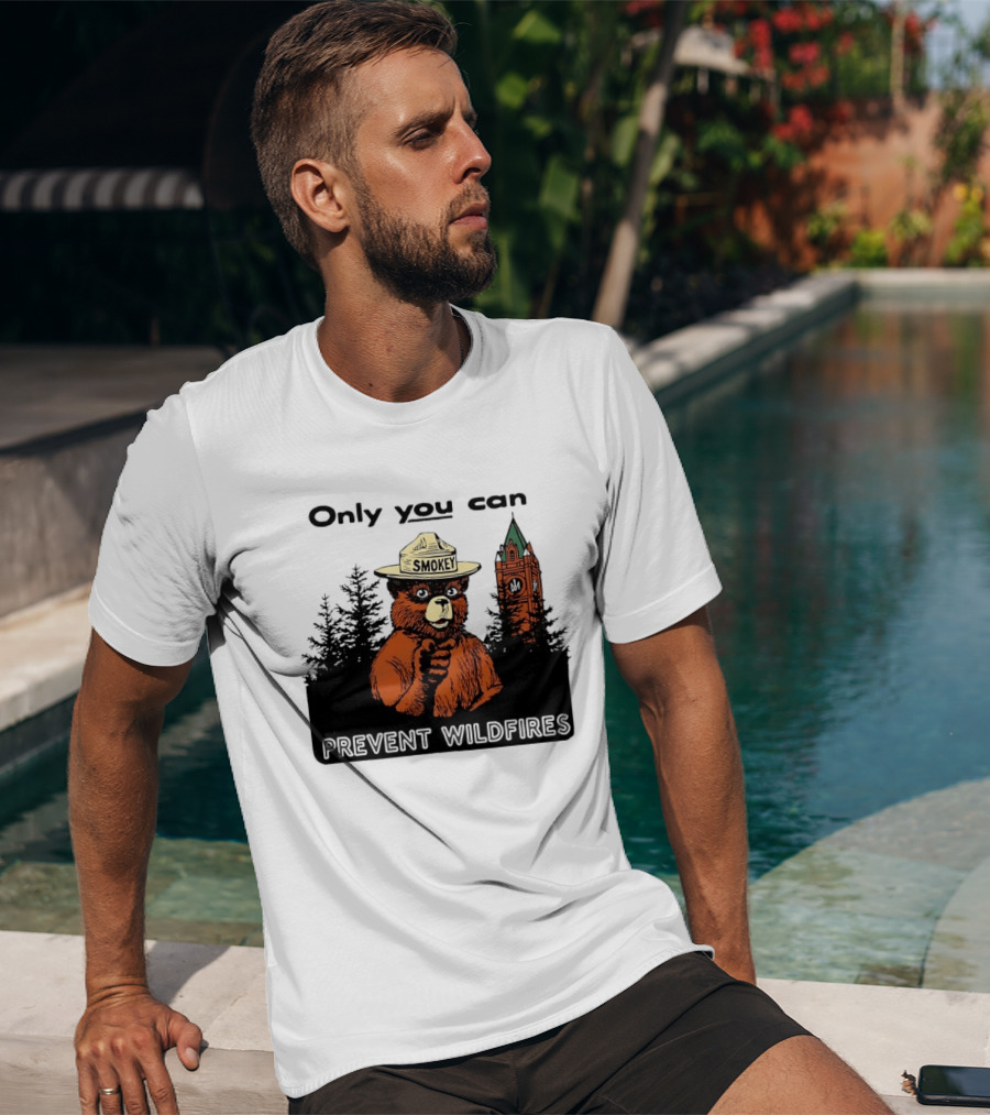 Only You Can Prevent Wildfires Smokey Bear X Montana Collaboration T-Shirt