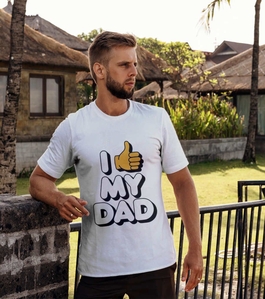 I Thumbs Up My Dad T-Shirt