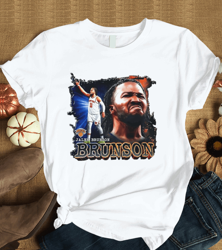 Jalen Brunson New York Knicks NBA Basketball Player Brunson Knicks T-Shirt