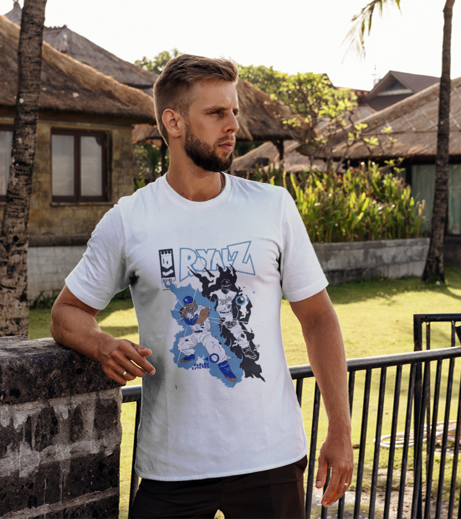 Kansas City Royals Dragon Balls Anime Crossover 2026 Carlos Estevez T-Shirt