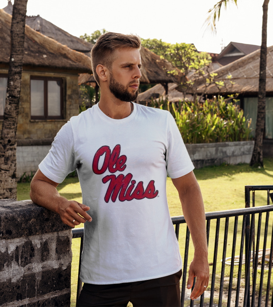 Grateful Dead Ole Miss Rebels Bears Collaboration 2 T-Shirt