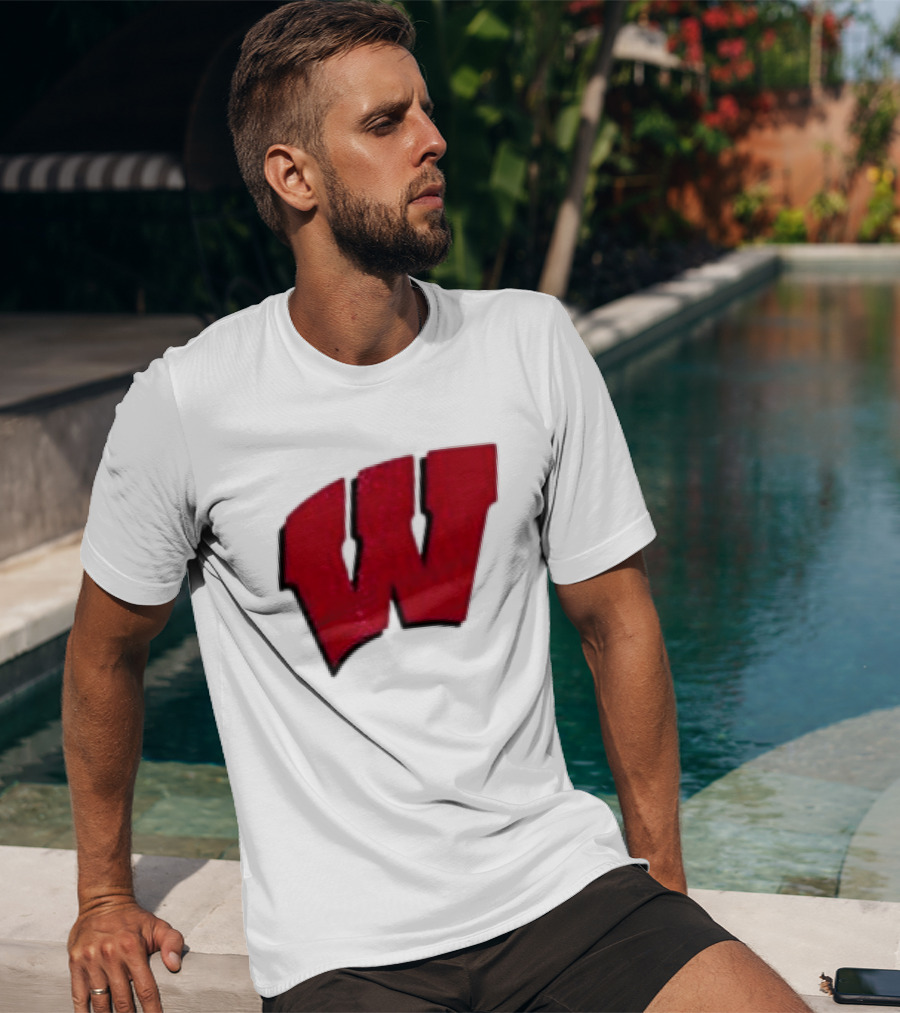 Grateful Dead Bears Wisconsin Badgers Collaboration T-Shirt