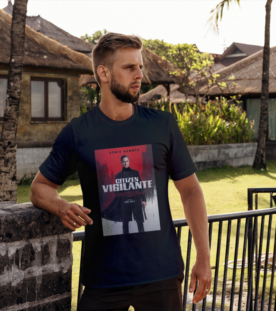 Armie Hammer Citizen Vigilante Film By Uwe Boll T-Shirt