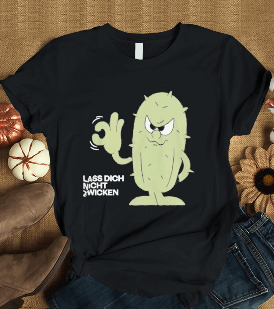Lustiger Kaktus Lass Dich Nicht Zwicken T-Shirt