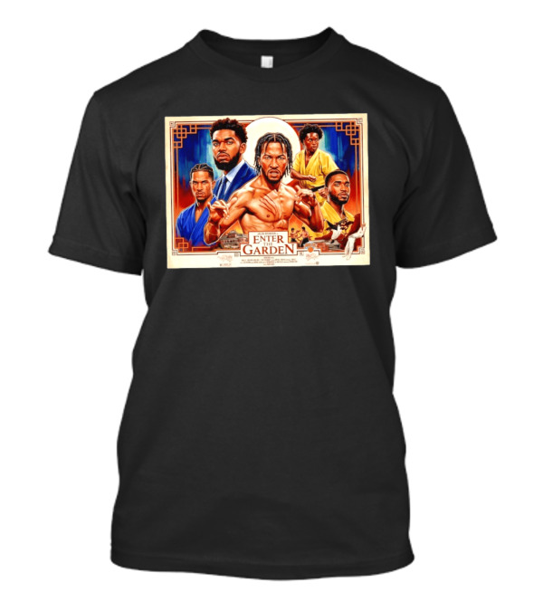 Jalen Brunson Enter The Garden Movie Martial Arts T-Shirt