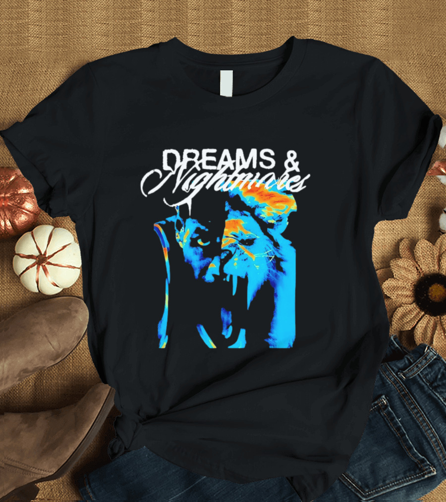 LeBron James Los Angeles Lakers Dreams Nightmares Watercolor Artistry T-Shirt