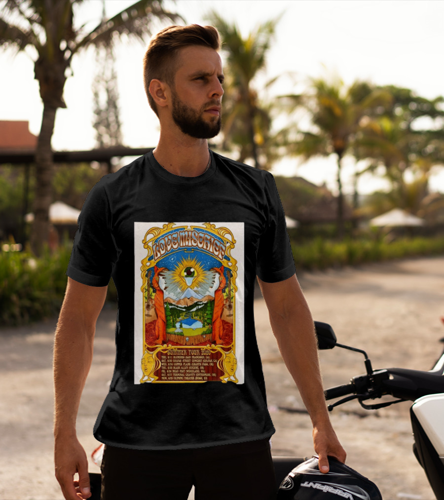 Love Mischief Summer Tour 2026 Dates And Venues Psychedelic T-Shirt