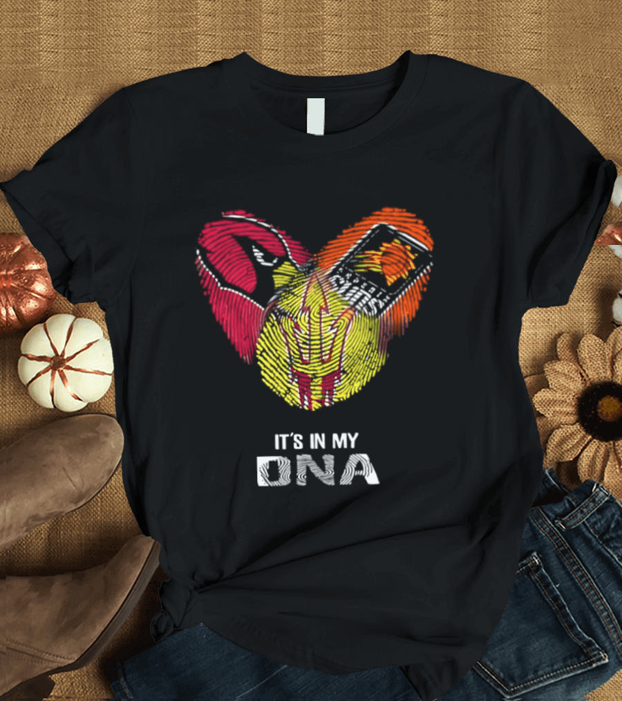 St. Louis Cardinals Phoenix Suns Arizona State Sun Devils It's In My DNA T-Shirt