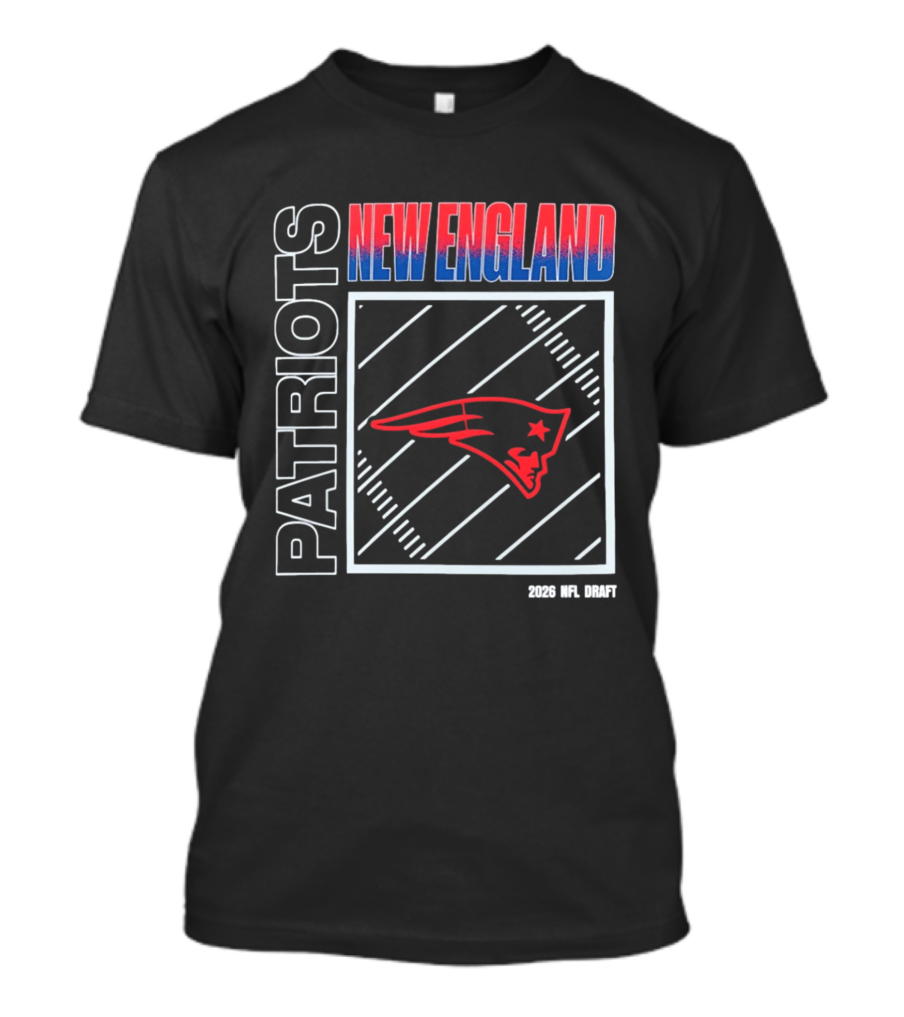 New England Patriots 2026 NFL Draft T-Shirt