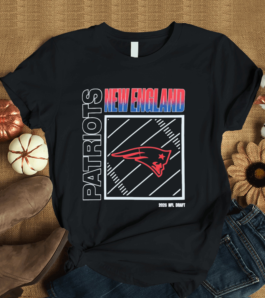 New England Patriots 2026 NFL Draft T-Shirt