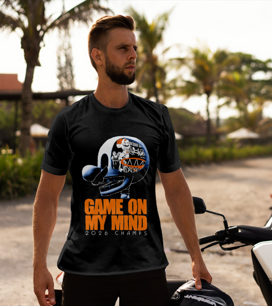 NY Knicks Mario Game On My Mind 2026 Champs T-Shirt