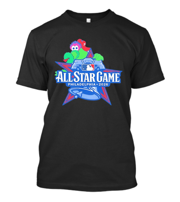 Phillie Phanatic All Star Game Philadelphia 2026 MLB T-Shirt