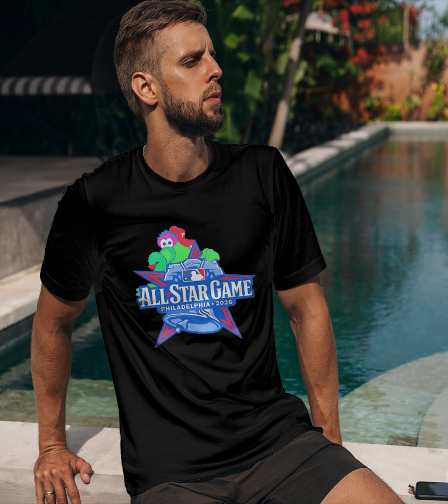 Phillie Phanatic All Star Game Philadelphia 2026 MLB T-Shirt