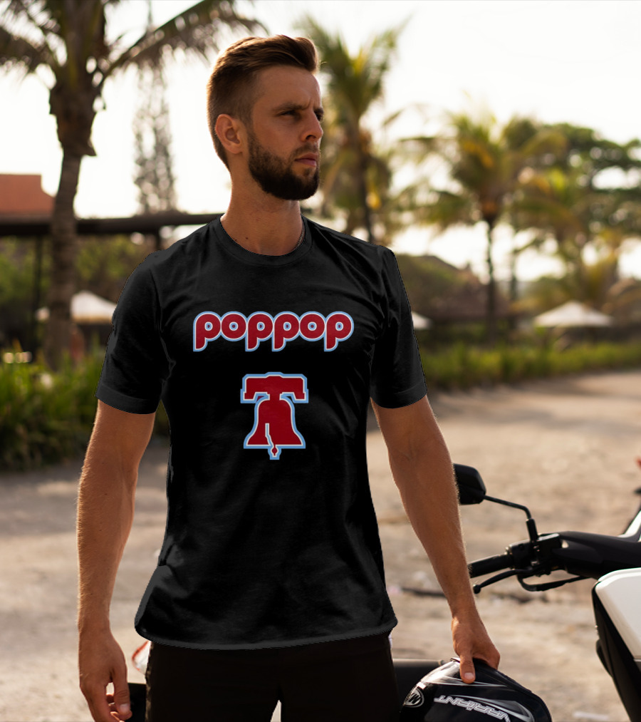 Philadelphia Phillies Poppop Liberty Bell MLB 2026 T-Shirt