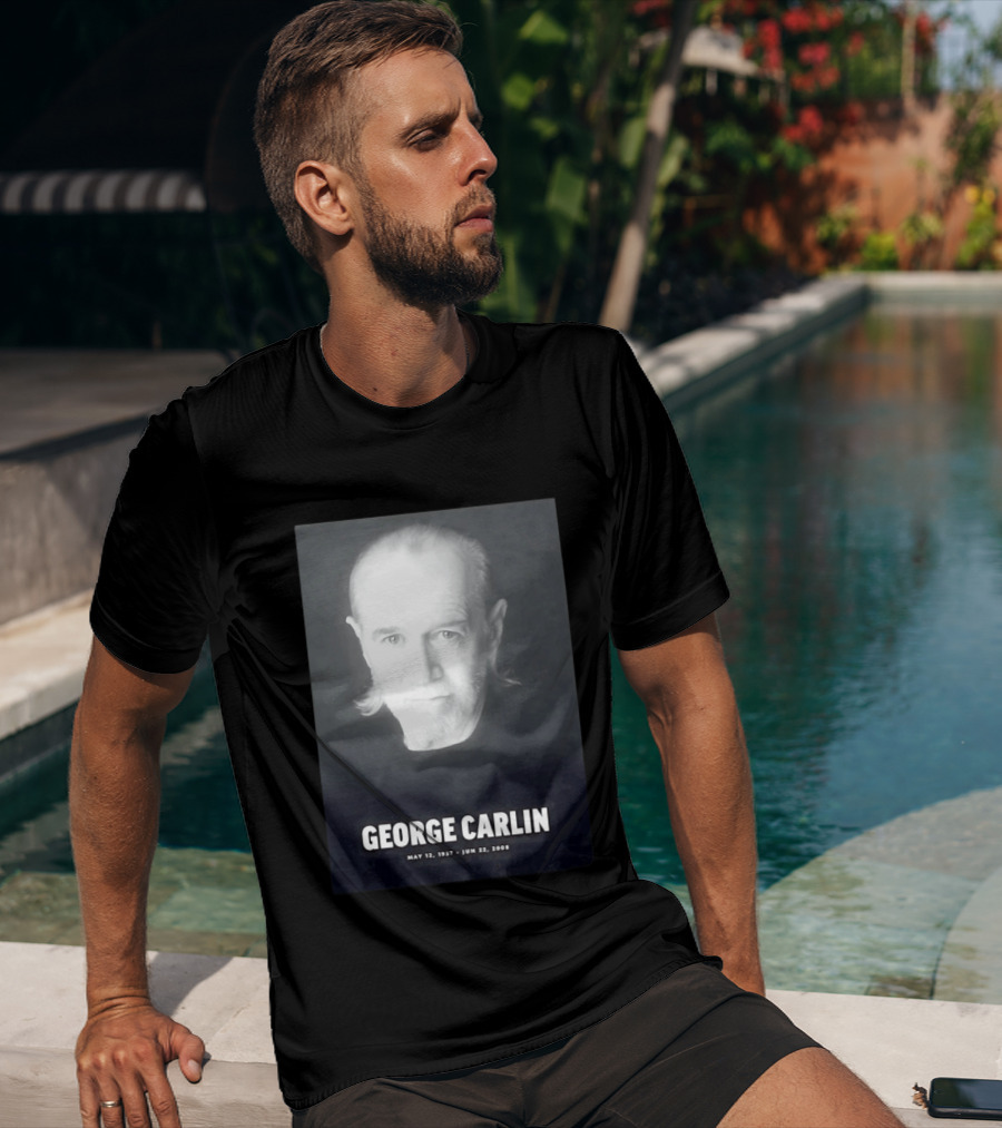 George Carlin May 12 1937 Jun 22 2008 T-Shirt