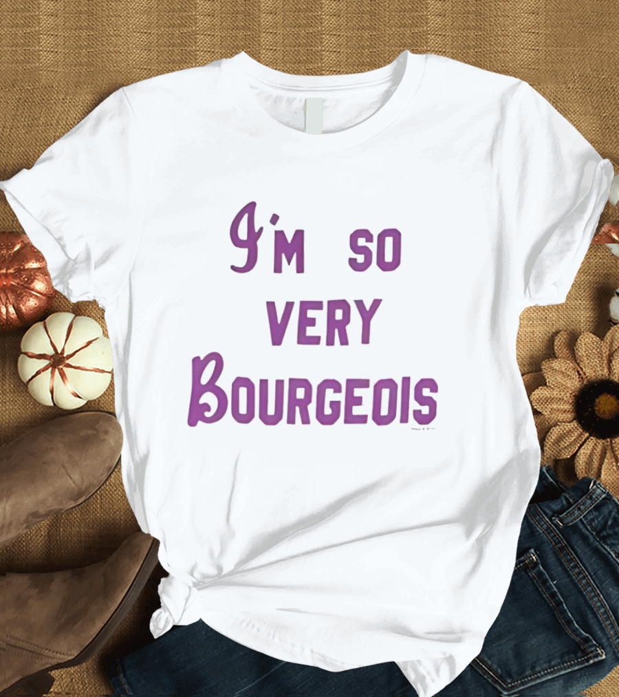 I'm So Very Bourgeois Bold Purple T-Shirt