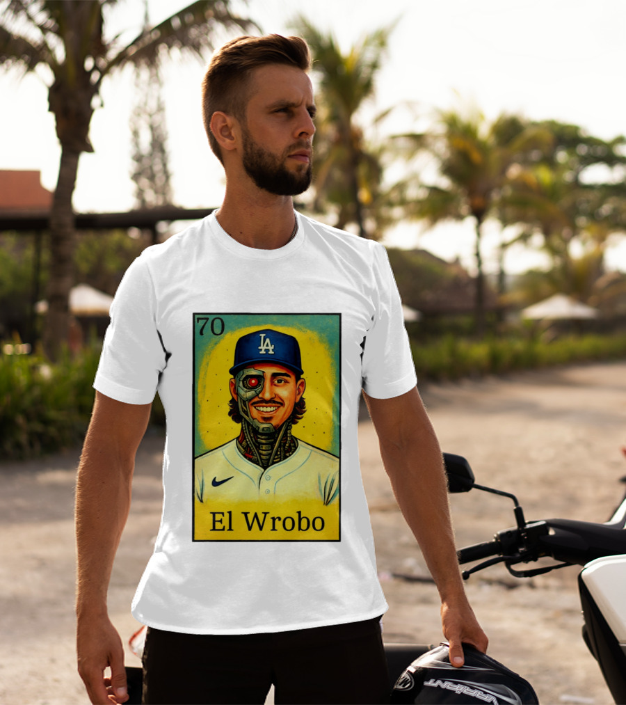 El Wrobo 70 Evan Phillips Los Angeles Dodgers T-Shirt