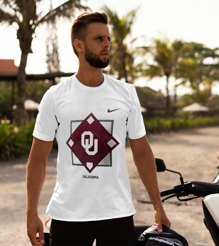 Nike Oklahoma Sooners OU Baseball Diamond T-Shirt