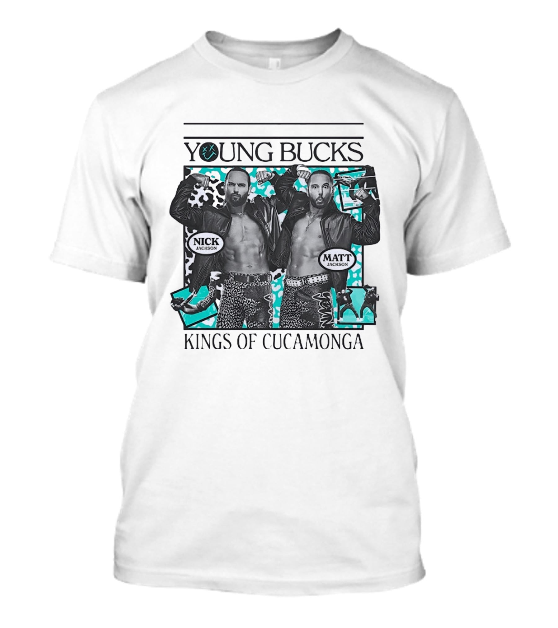 Young Bucks Nick Jackson Matt Jackson Kings Of Cucamonga T-Shirt