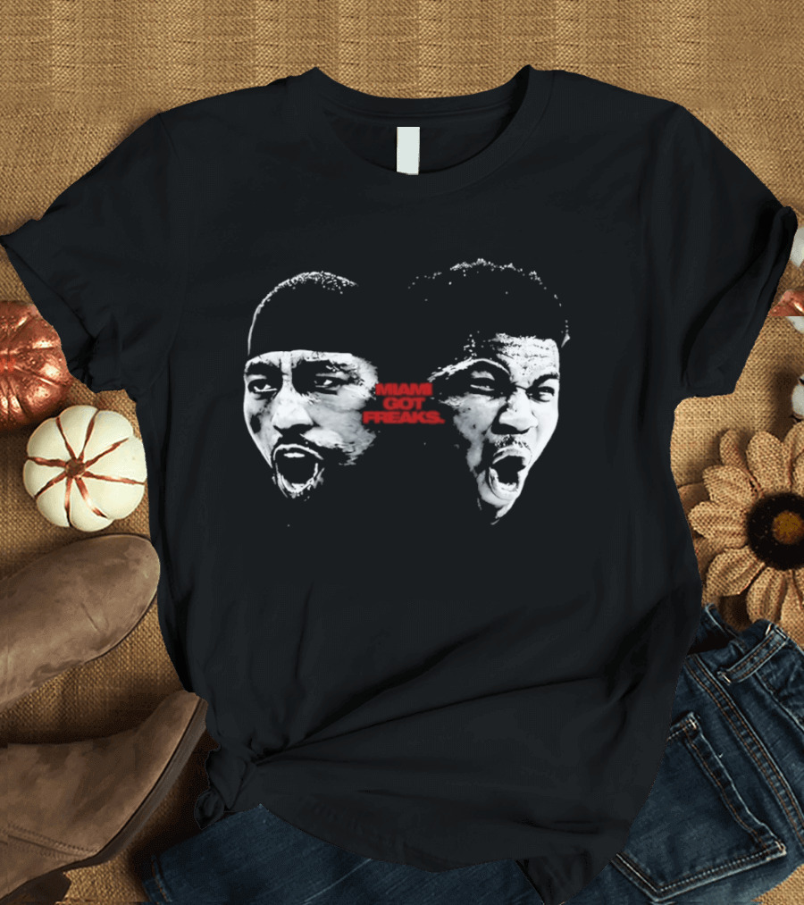 Method Man Redman Miami Got Freaks Faces T-Shirt