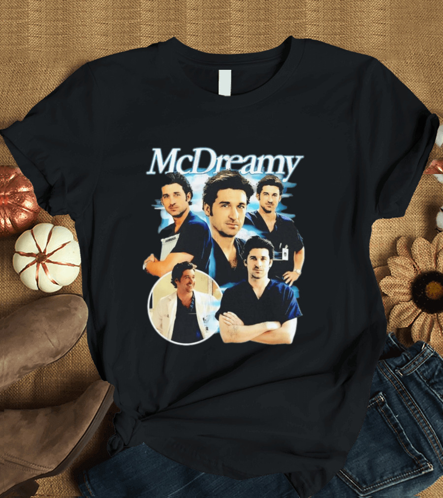 McDreamy Patrick Dempsey Doctor Characters Compilation T-Shirt