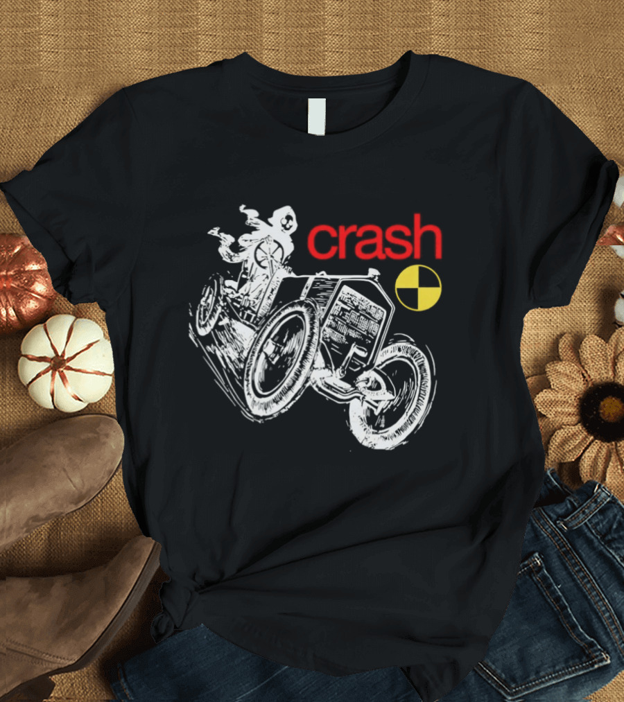 Crash Skeleton Motorcycle Test Dummy T-Shirt