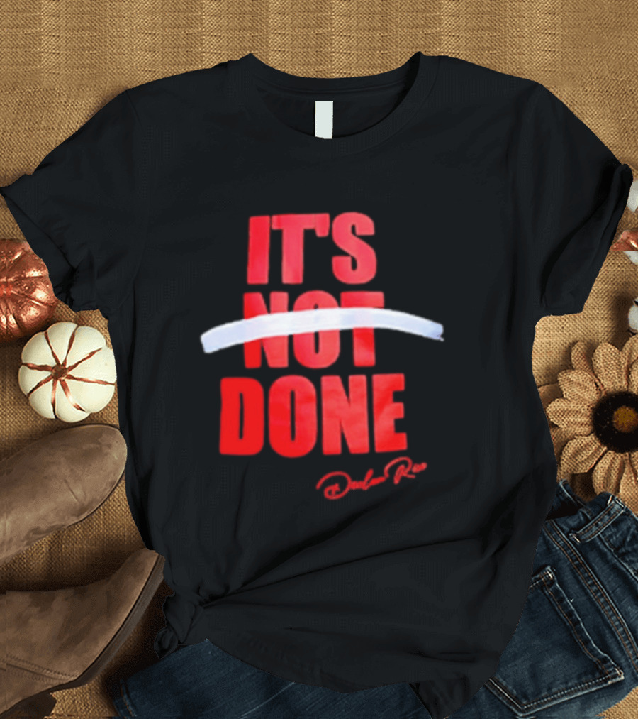 Declan Rice Arsenal FC Premier League Its Not Done T-Shirt
