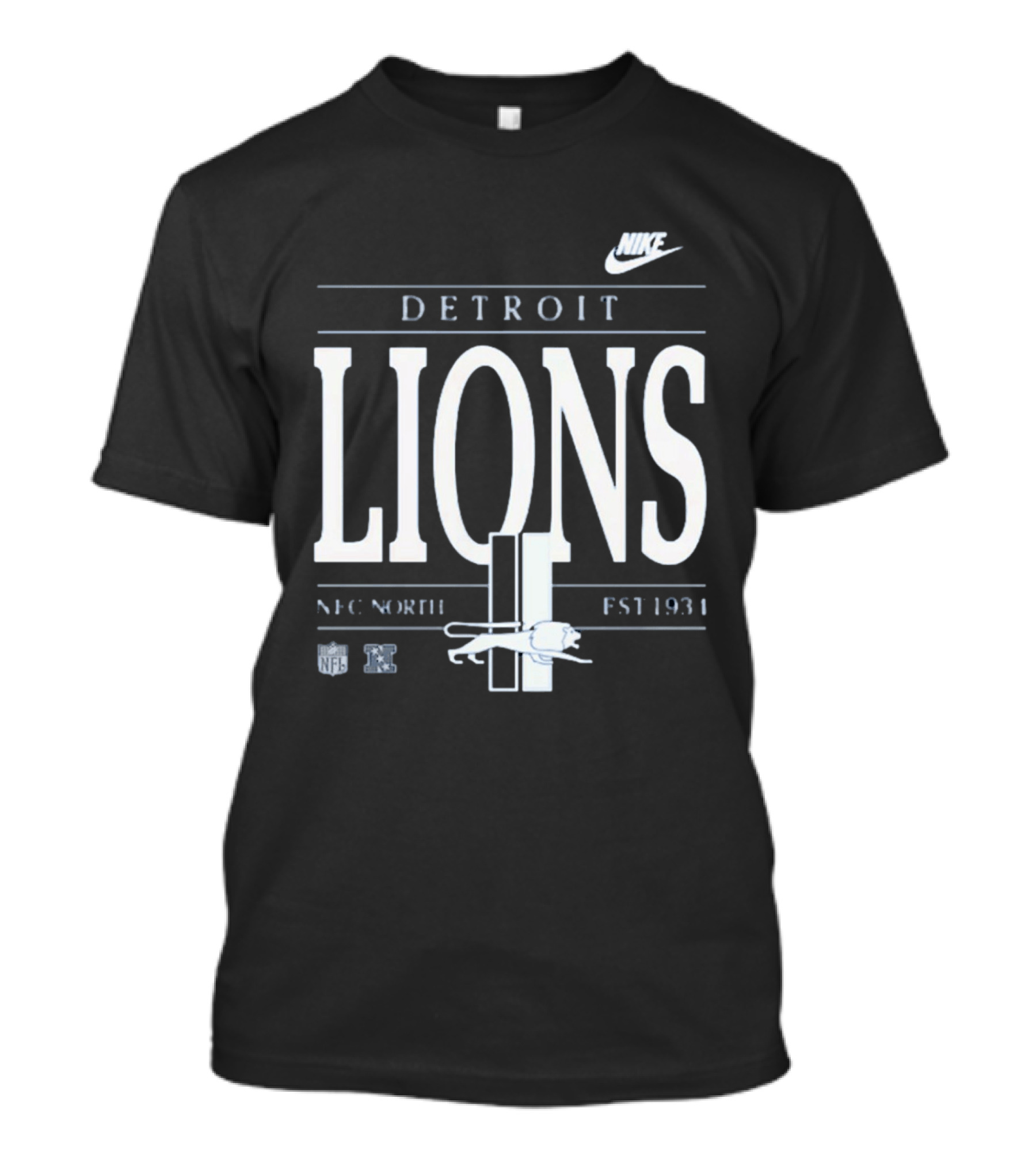 Nike Detroit Lions NFC North Est 1934 NFL T-Shirt