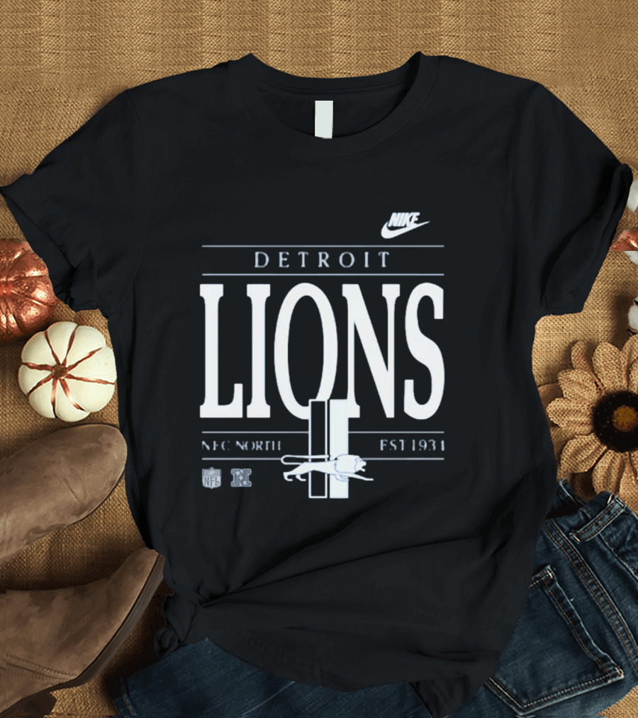 Nike Detroit Lions NFC North Est 1934 NFL T-Shirt